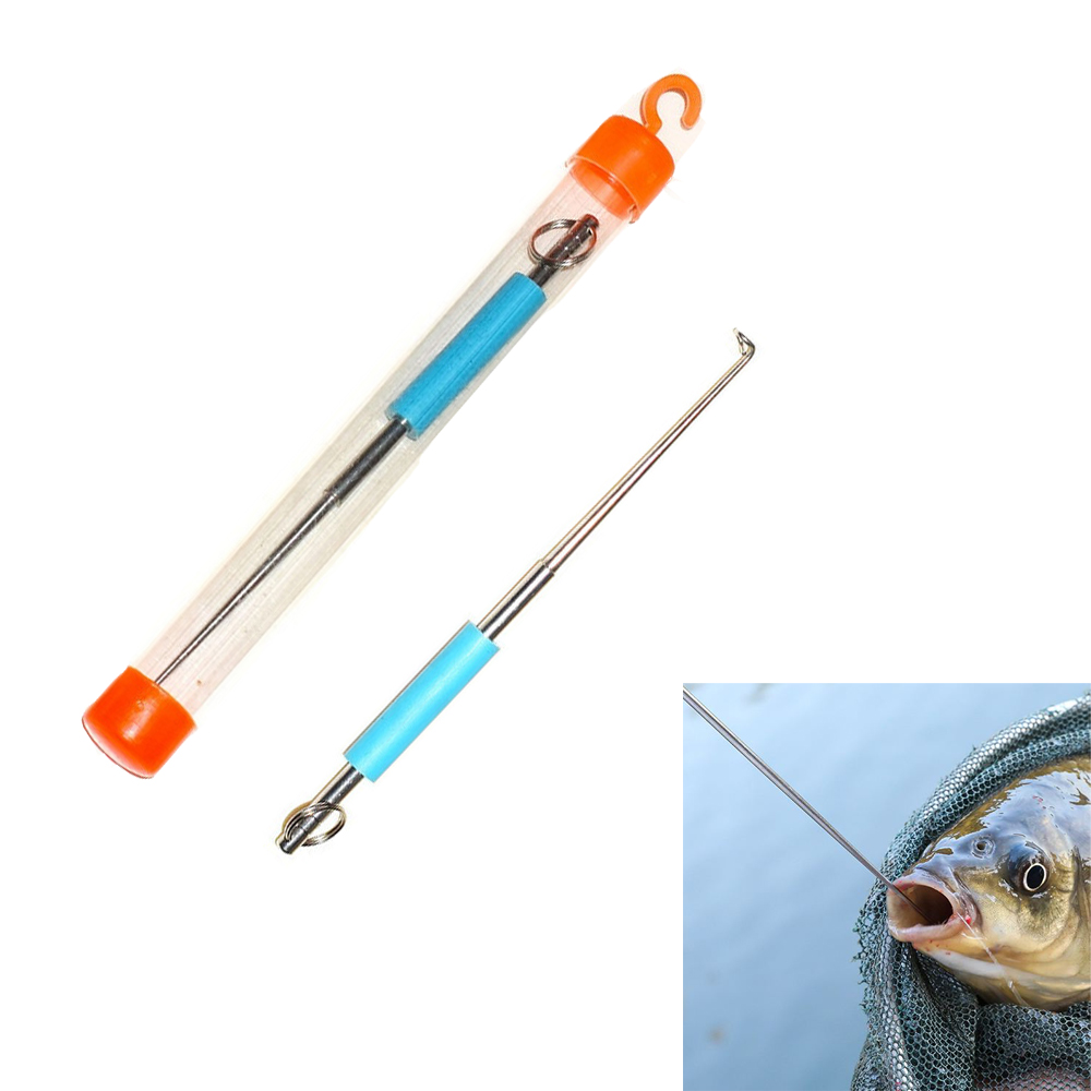 Fishing Hook Stainless Steel - 1ชิ้นตะขอตกปลาสแตนเลสปลอดภัยอุปกรณ์ถอดตะขอตกปลาอุปกรณ์แยกชิ้นอย่างรวดเร็วเครื่องมือตกปลา