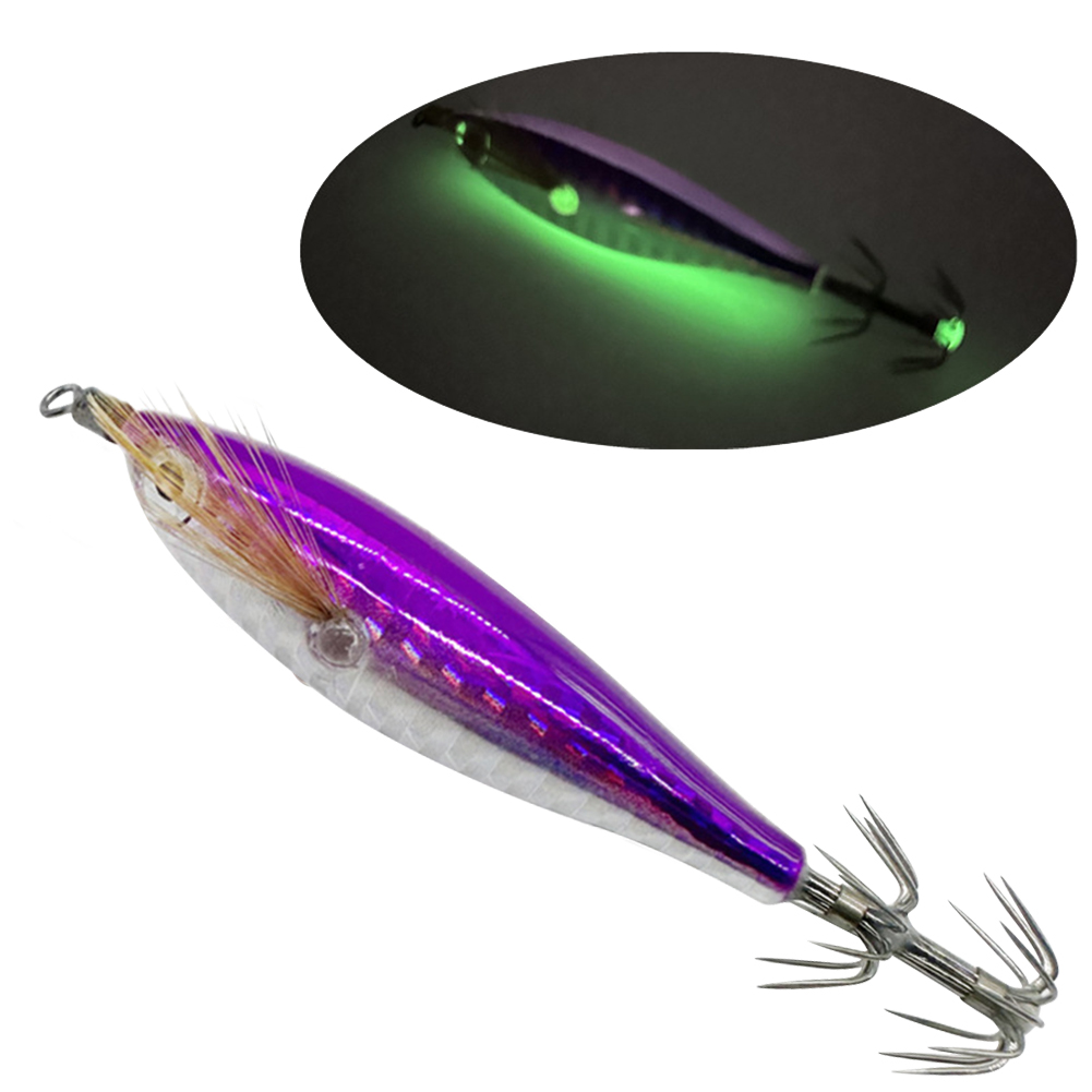 Fishing Hook Jig - เหยื่อตกปลาเรืองแสง เหยื่อตกปลาปลาหมึกยักษ์ เหยื่อตกปลาปลาหมึก ตะขอเกี่ยวปลาหมึก อุปกรณ์ตกปลา เหยื่อจิ๊กปลาหมึกสำหรับตกปลา