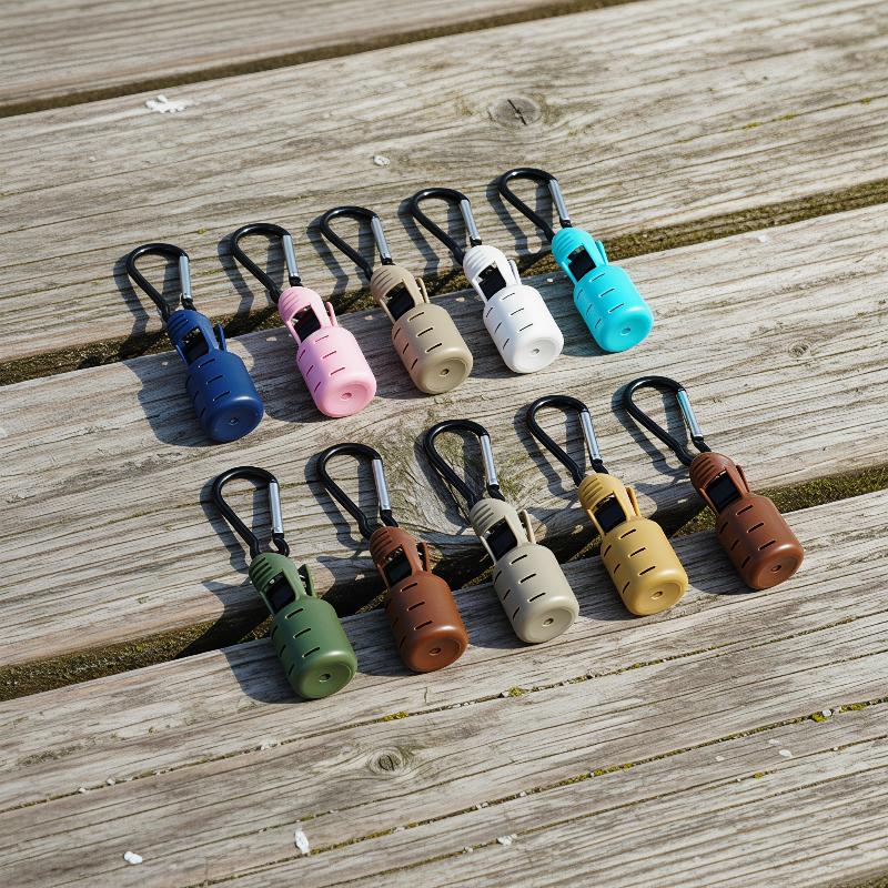 Fishing Hook Jig - อุปกรณ์ป้องกันเหยื่อปลาหมึกพร้อมคาราบิเนอร์ ฝาครอบตะขออีกิสำหรับปลาหมึกยักษ์ ฝาครอบร่มปลาหมึก อุปกรณ์ตกปลาอีกิ