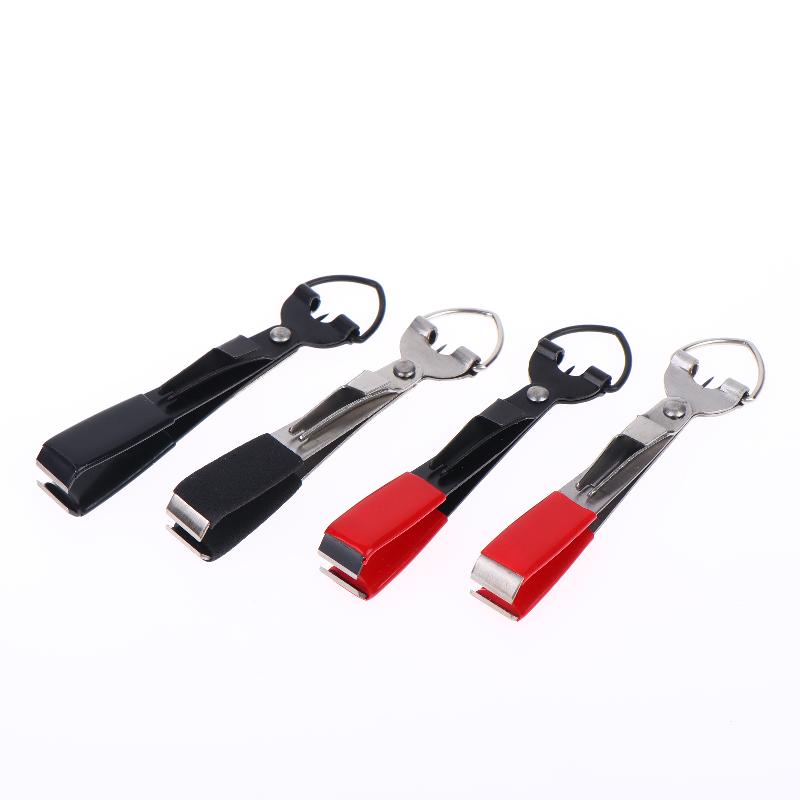 Fishing Hook Sharpener - คีมตัดสายเบ็ดแบบพกพา 4 in 1 ป้องกันสนิม พร้อมที่ตัดตะปู