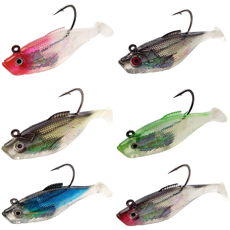 เหยื่อตกปลา 6 ชิ้น/ถุง พร้อมเบ - Fishing Hook Size บทวิจารณ์และราคา