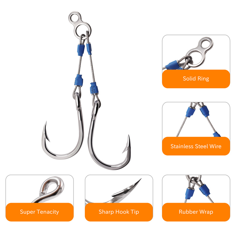 ตะขอเหล็ก ZYZHE สำหรับตกปลา 6  - Fishing Hook Barbless บทวิจารณ์และราคา