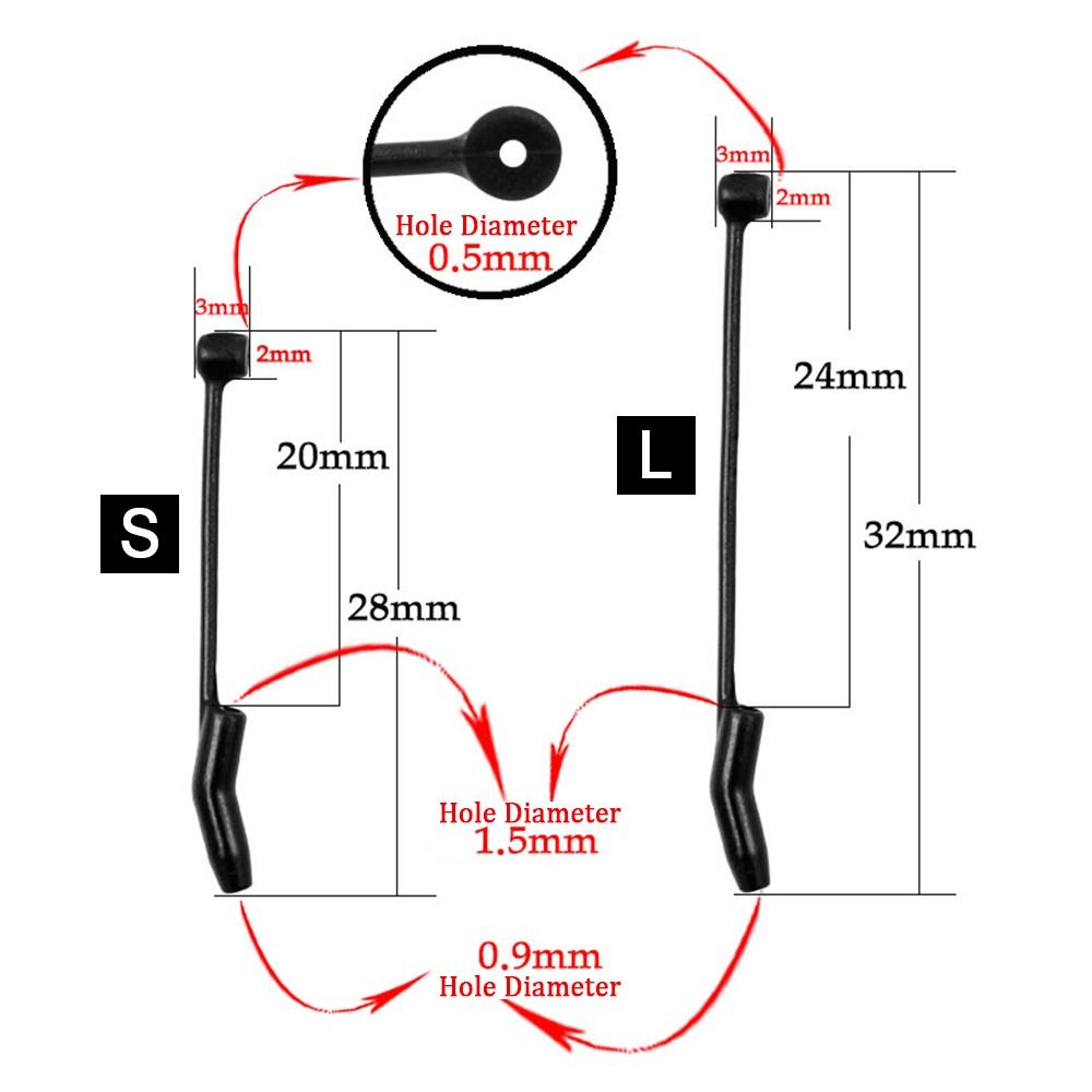 ยางกันสายพันกันสำหรับ D Rig ขน - Fishing Hook Stainless Steel บทวิจารณ์และราคา