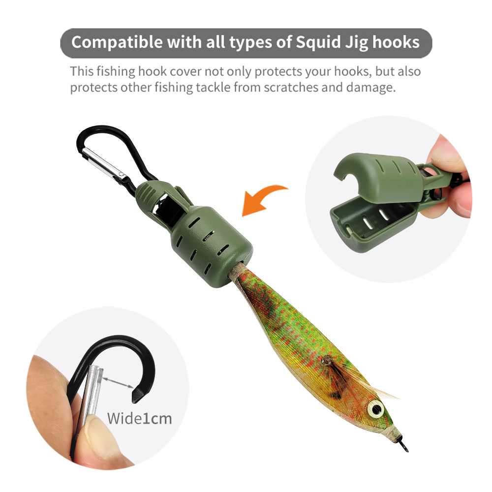 ปลอกหุ้มตะขอจิ๊กปลาหมึก วัสดุ  - Fishing Hook Jig บทวิจารณ์และราคา