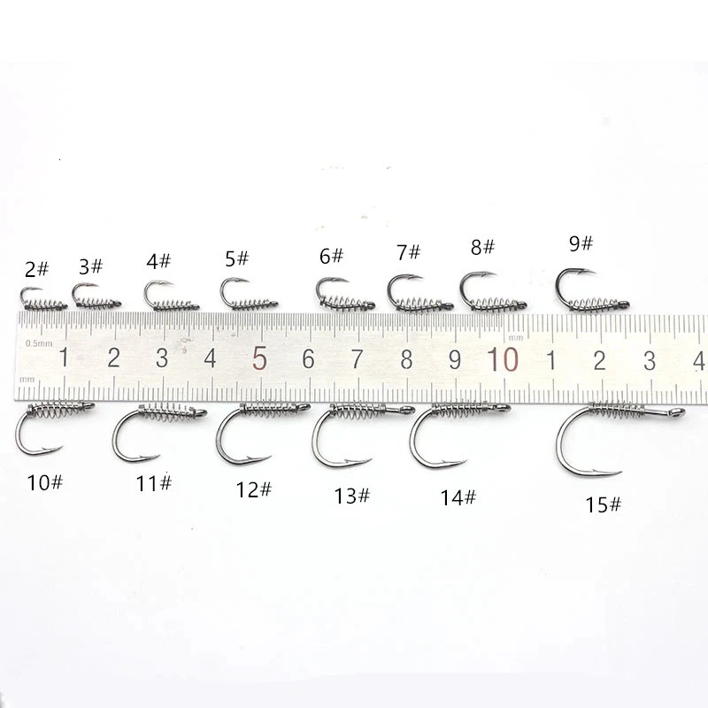 10-60 ชิ้น ตะขอเบ็ดตกปลาเหล็กค - Fishing Hook Circle บทวิจารณ์และราคา