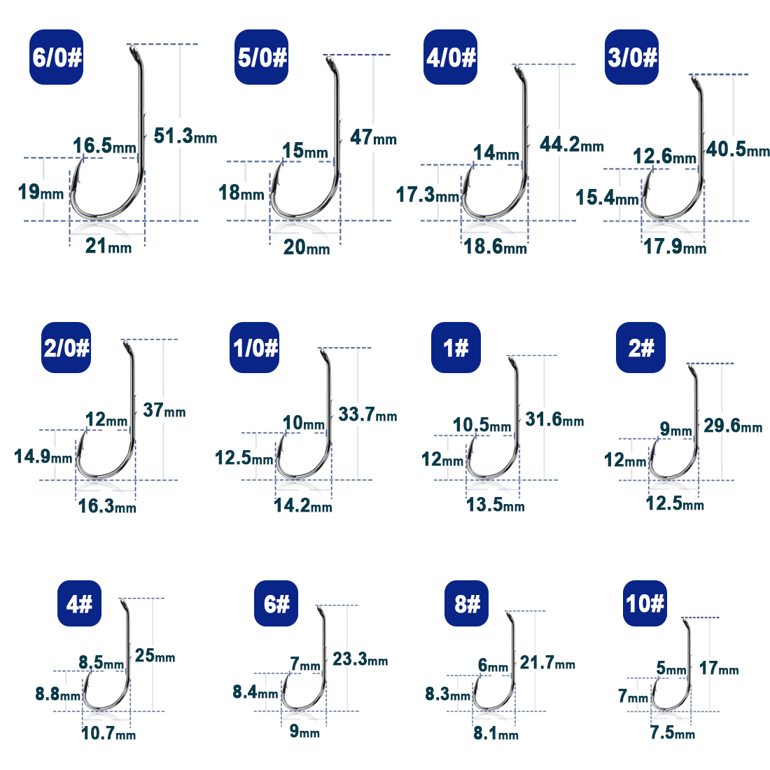 9KM Baitholder ตะขอตกปลา 50 ~  - Fishing Hook Circle บทวิจารณ์และราคา