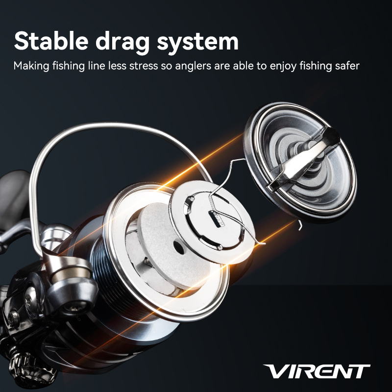 รอกตกปลา TSURINOYA รุ่น VIRENT - Kastking Reel Zephyr บทวิจารณ์และราคา