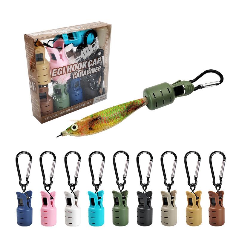 อุปกรณ์ป้องกันเหยื่อปลาหมึกพร้ - Fishing Hook Jig บทวิจารณ์และราคา